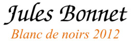 Jules Bonnet - Blanc de noirs 2012 - Champagne Bonnet Ponson